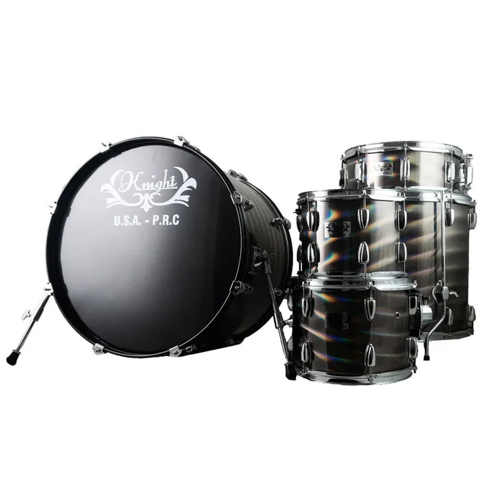 Knight – 5-Piece Drum Kit with Hardware – Psychedelic