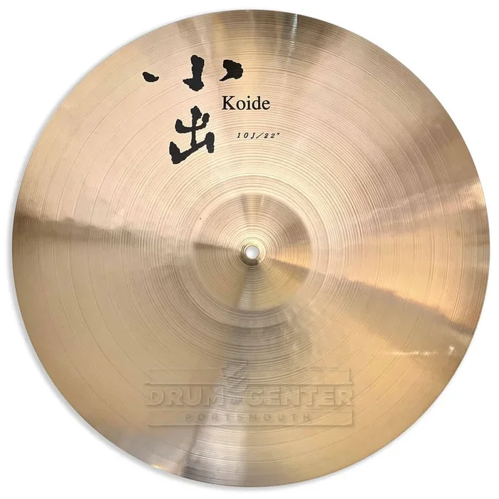 Koide 10J Traditional Ride Cymbal 22″