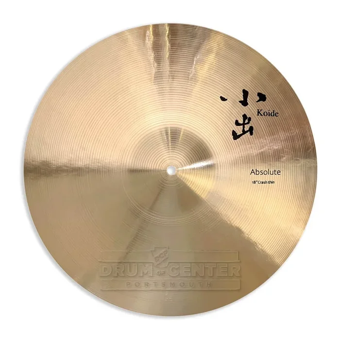 Koide Absolute Thin Crash Cymbal 18″ 1155 grams