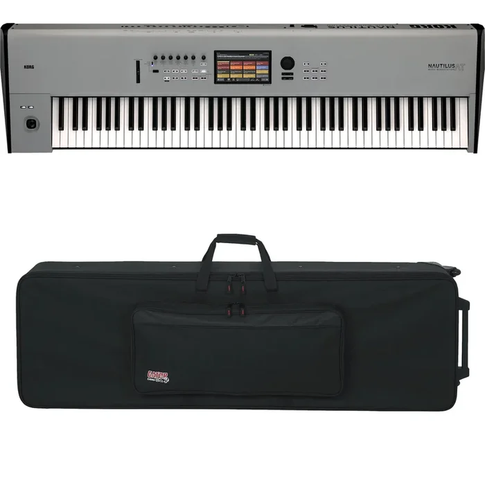 Korg Nautilus AT 88-Key Music Workstation – Gray CARRY BAG KIT