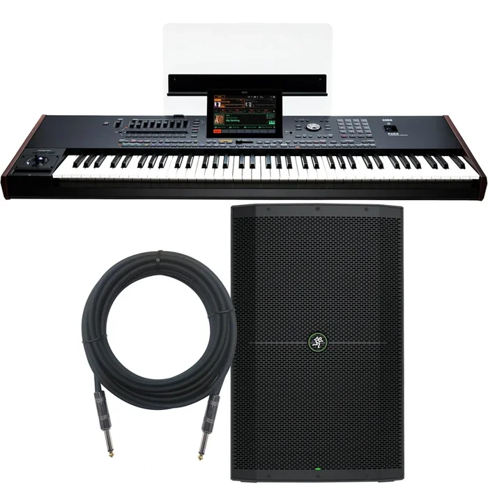 Korg PA5X 76-key Professional Arranger Workstation Keyboard MONITOR KIT