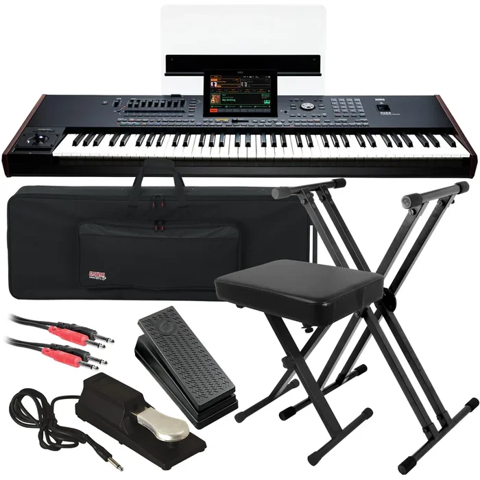 Korg PA5X 76-key Professional Arranger Workstation Keyboard STAGE KIT