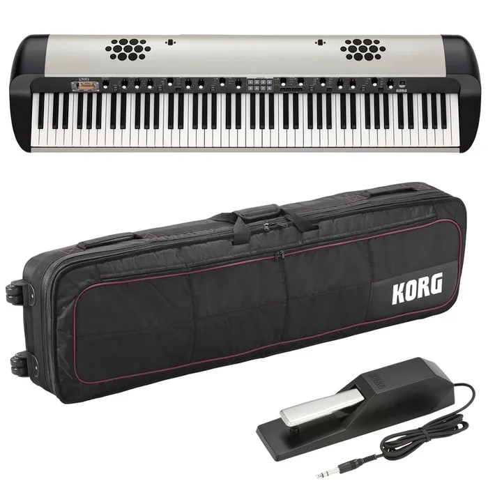 Korg SV-2S 88 Stage Vintage Piano – Vintage Creme CARRY BAG KIT