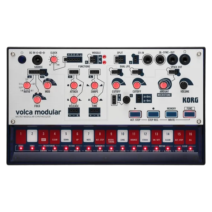 Korg VOLCAMODULAR Semi-modular Synthesizer 16-Step Sequencer