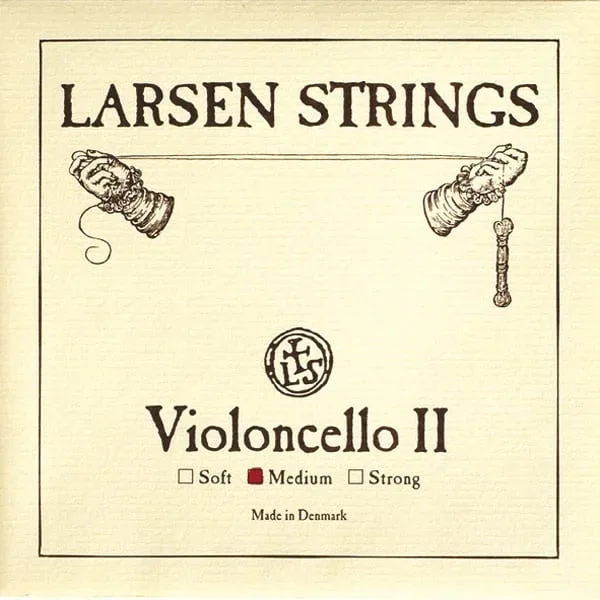 Larsen Original cello D string, steel, Denmark,
