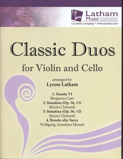 Latham, Lynne: Classic Duos for Violin & Cello