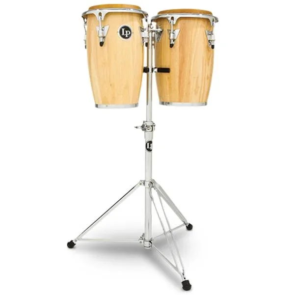 Latin Percussion Junior Wood Junior Conga Set -Natural