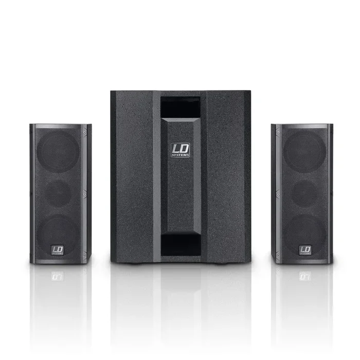 LD Systems Dave 8 Roadie Portable Active PA system With 3-Channel Mixer