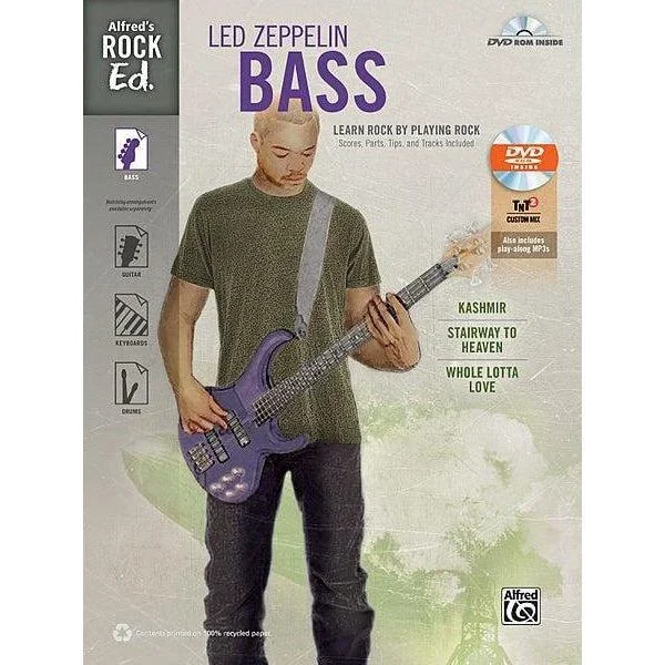 Led Zepplin Bass | Alfred’s Rock Ed. | Learn By Playing Rock