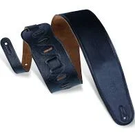 Levy’s M4GF Garment Leather Bass Strap – Black