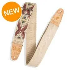 Levy’s MH8P-002 Hemp Guitar Strap – Design 2
