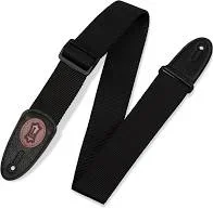 Levy’s MSS8 Soft-Hand Polypropylene Guitar Strap – Black
