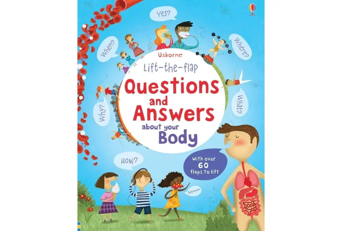 Lift-the-flap Questions and Answers about your Body by Katie Daynes