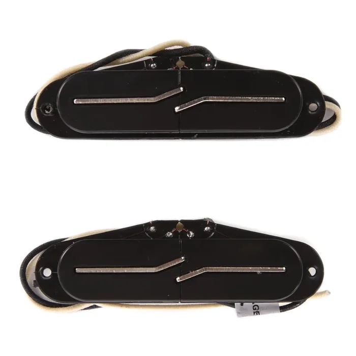 Lindy Fralin Mustang Split Blade Set Vintage Black Round Radius