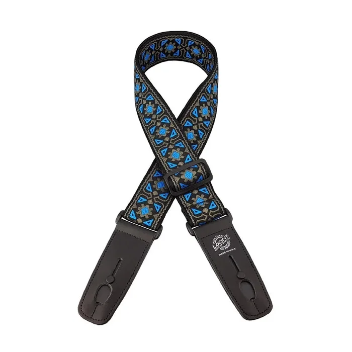 Lock-It Straps Retro Vintage Series Jacquard Strap With Locking Ends – Minstrel