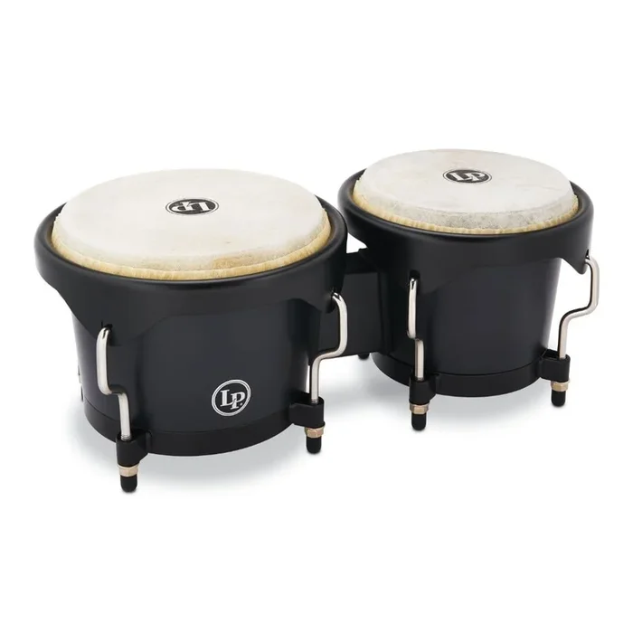 LP Discovery Series Bongos 6 1/4″ & 7 1/4″ Onyx w/FREE Carrying Bag