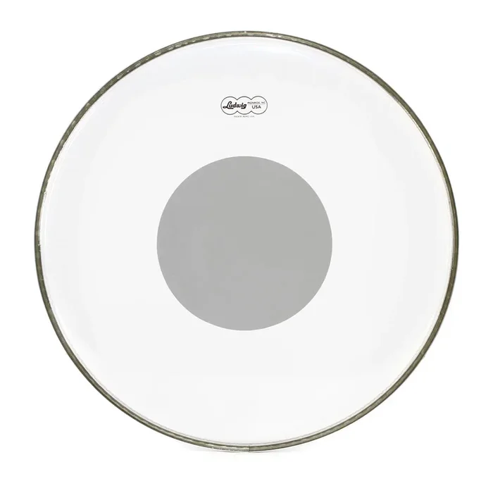 Ludwig 20″ Powerstroke 3 Clear Silver Dot