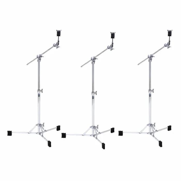 Ludwig Atlas Classic Flat Base Boom Cymbal Stand (3 Pack Bundle)