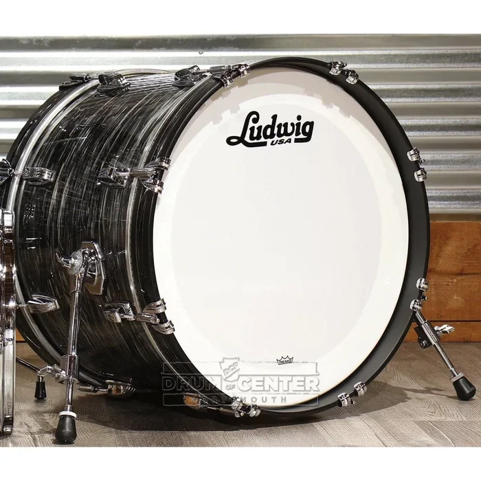 Ludwig Classic Maple Bass Drum 20×12 Vintage Black Oyster