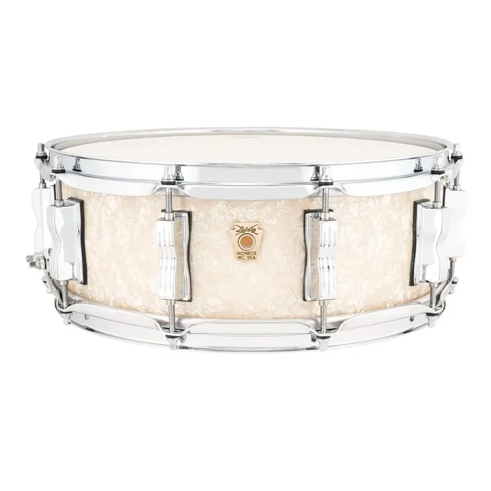 Ludwig Classic Maple Snare Drum 14×5 Vintage White Marine