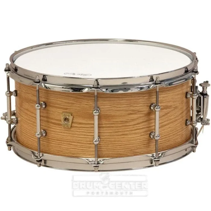 Ludwig Classic Maple Snare Drum 14×6.5 Satin Natural Oak