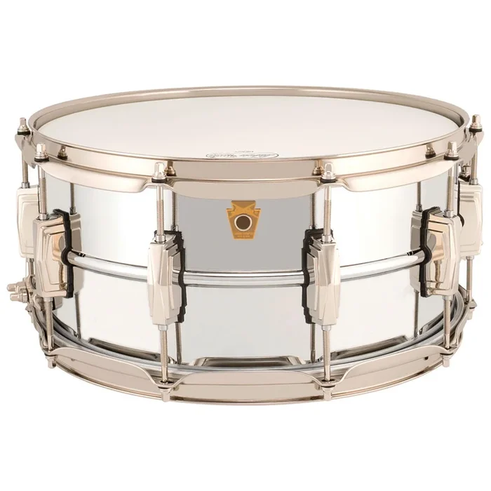 Ludwig LB402BN Supraphonic 6.5X14 Chrome Over Brass “Super Ludwig” Snare Drum