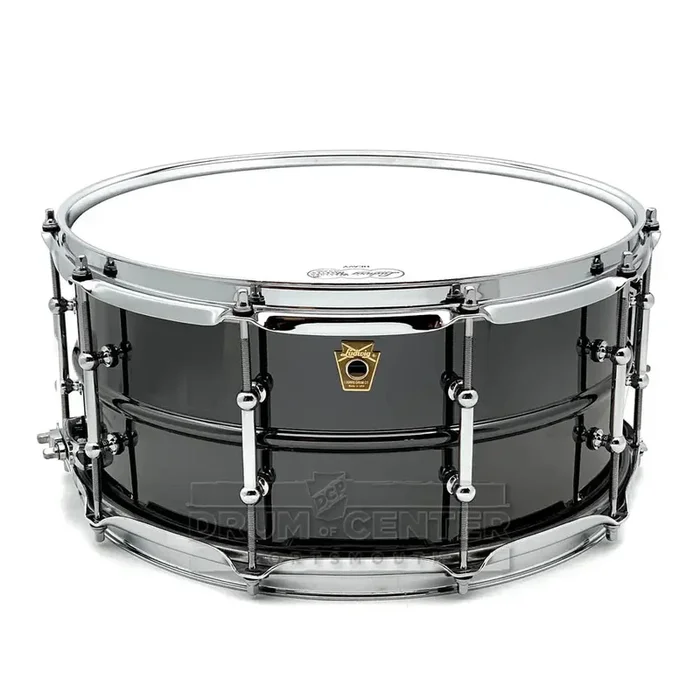 Ludwig LB417T Black Beauty Snare Drum 14×6.5 w/Tube Lugs