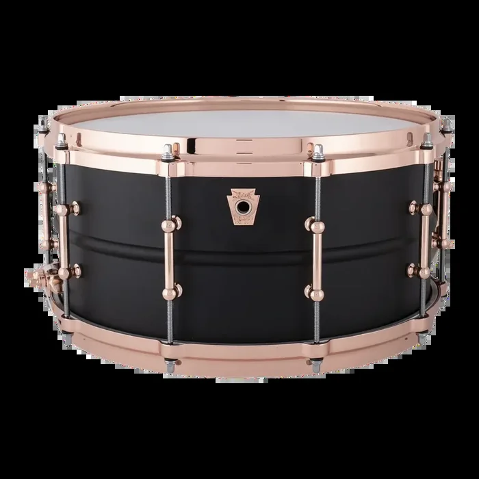 Ludwig LB427TDC Black Beauty “Hot Rod” Snare Drum 14×6.5