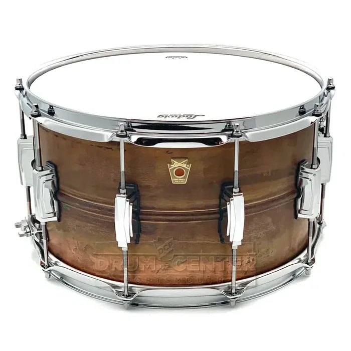 Ludwig LC608R Copper Phonic Snare Drum 14×8 Raw