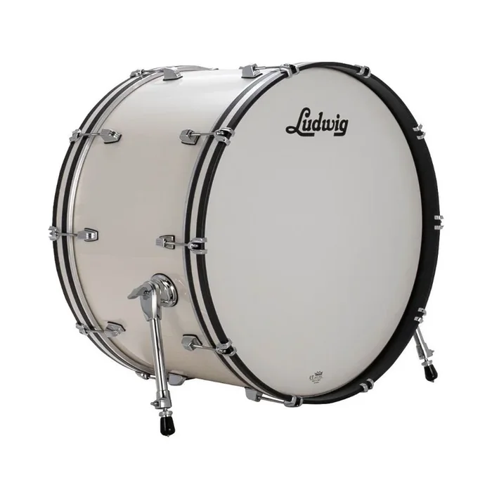 Ludwig Neusonic Bass Drum 24×14 Silver Silk
