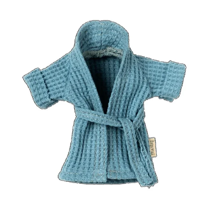 Maileg bathrobe – dusty blue
