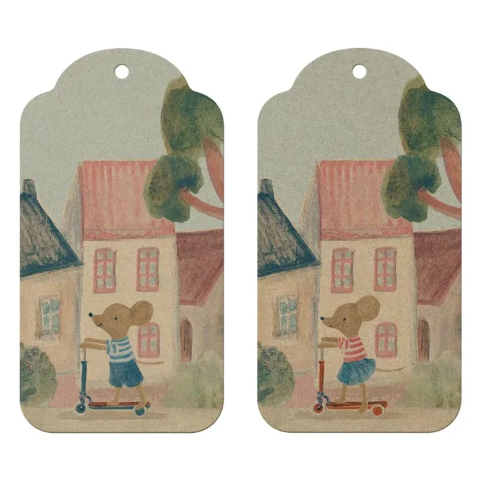 Maileg mouse gift tags 12pc