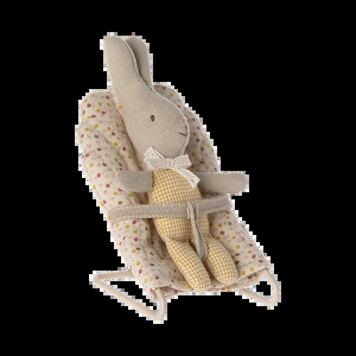 Maileg MY rabbit – yellow check