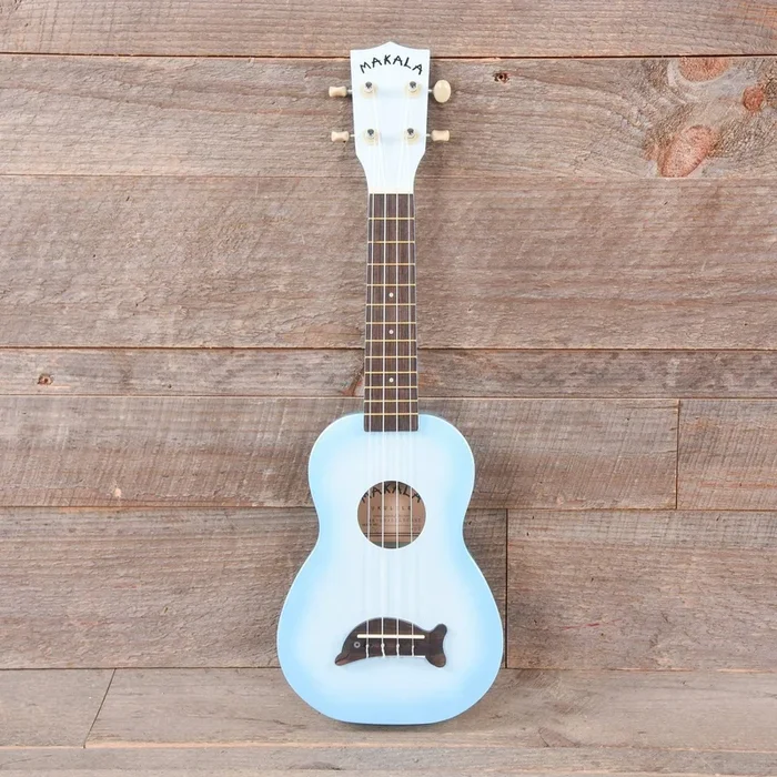 Makala MK-SD Dolphin Soprano Ukulele Light Blue Burst