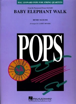 Mancini, Henry: Baby Elephant Walk – Pops for String Quartet (score and parts)