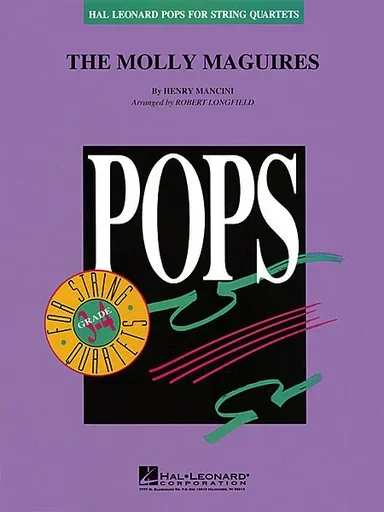 Mancini, Henry: The Molly Maguires-Pops for String Quartet (score and parts)