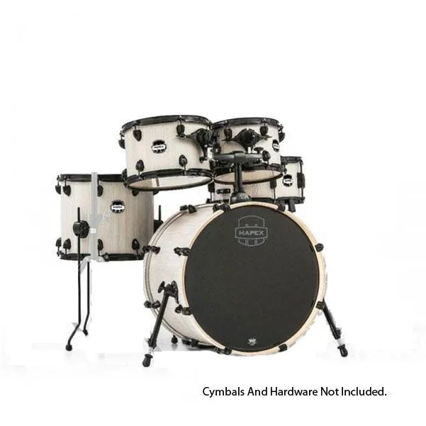 Mapex MA529SFBAW Mars Series 5 Piece Rock Shell Pack – Bonewood Finish