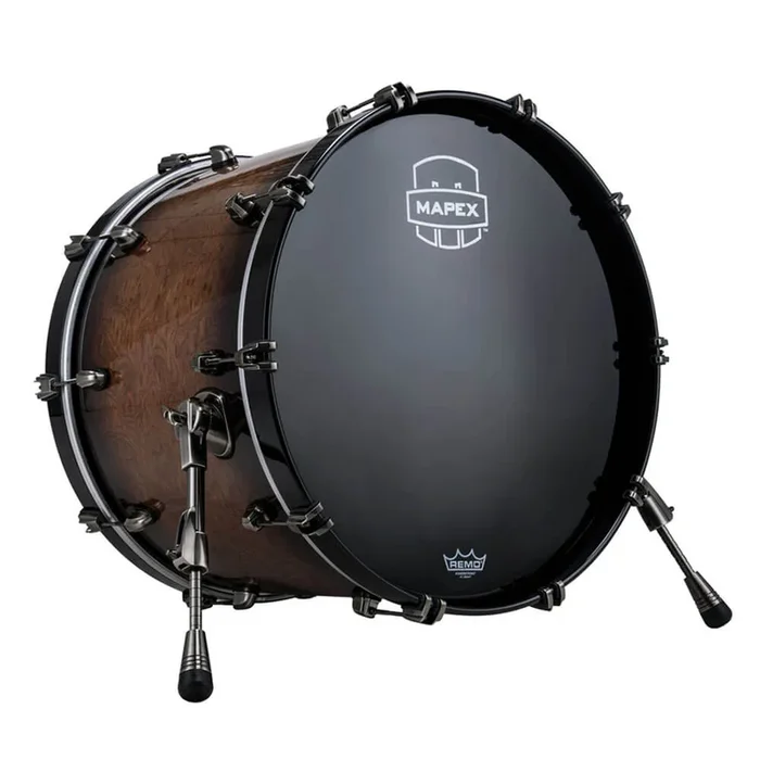 Mapex Saturn Evolution Maple Bass Drum 22×16 (No Mount) Exotic Night Forest Burst