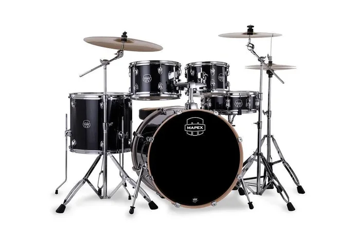 Mapex Venus 5 Piece Drum Kit | Black Galaxy Sparkle
