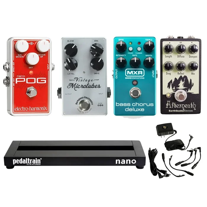 Marc Najjar’s Signature Loaded Bass Pedalboard Bundle W/FREE Power Supply