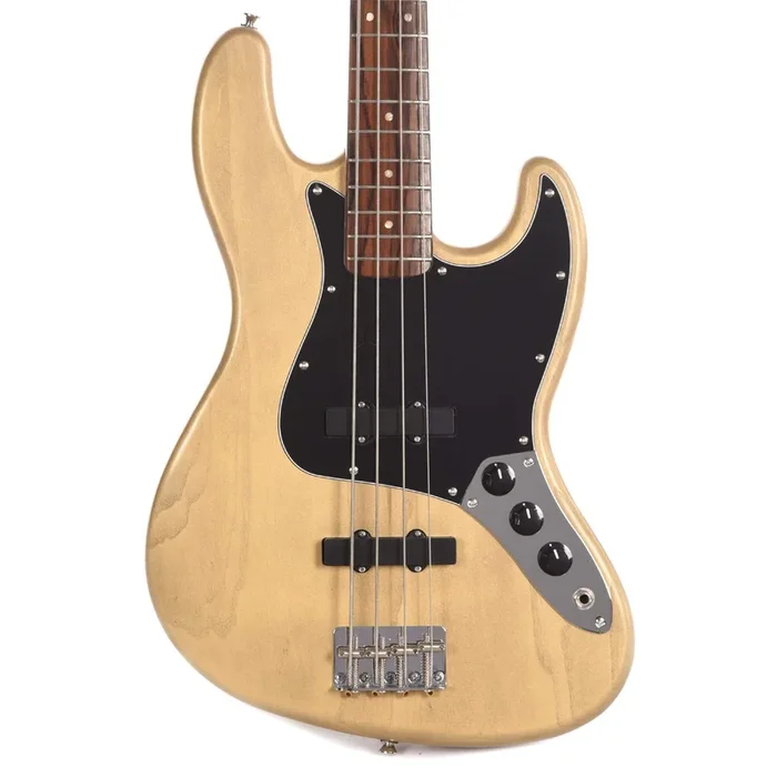 Marco Bass Guitars N1 4-String Gold w/Black Pickguard