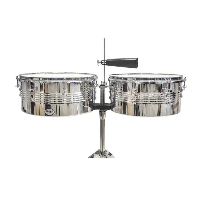 Marea Percussion Timbal 14″ & 15″ with Cowbell