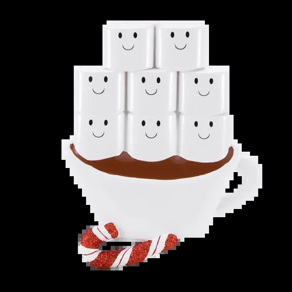 Marshmallow Family of 8