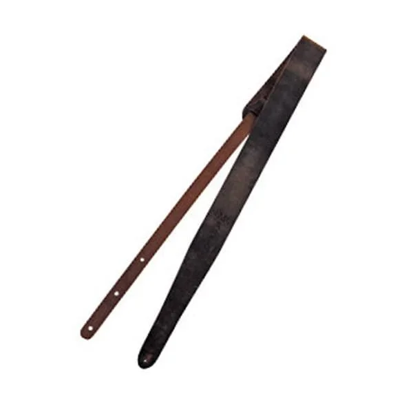 Martin 2.5 inch Vintage Style Leather Guitar Strap CFM Logo