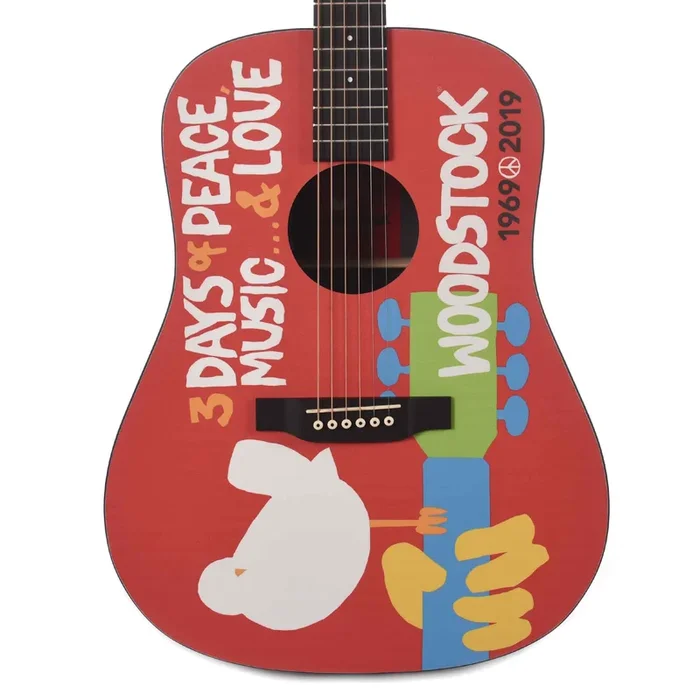 Martin Custom DX Woodstock 50th Annversary w/Sonitone