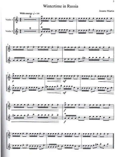 Martin, Joanne: Magic Carpet for Violin (Violin & CD) Alfred