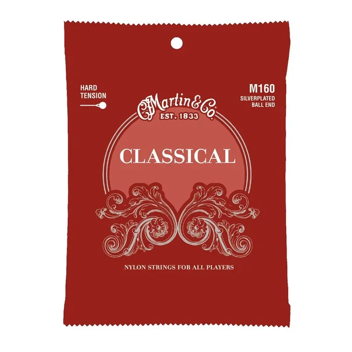 Martin M160 – Classical Strings High Tension – Ball End 28-43 Guitar Strings