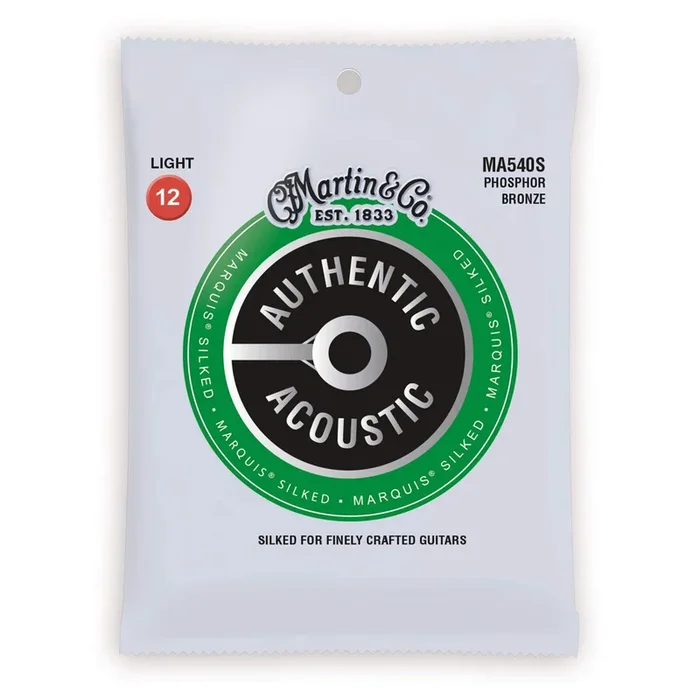 Martin MA540S Authentic Acoustic Marquis Silked 92/8 Phosphor Bronze Light 12-54
