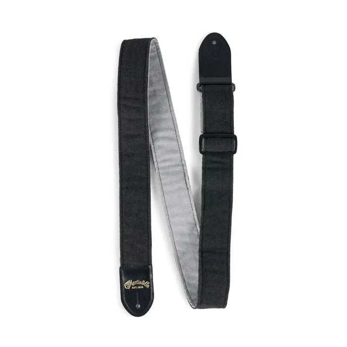 Martin Seawool Charcoal Tweed Guitar Strap