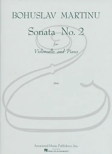 Martinu: Sonata No.2 (cello & piano) Associated Music Publishers